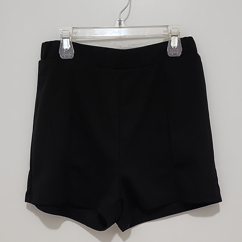 SHEIN High Waist Black Shorts